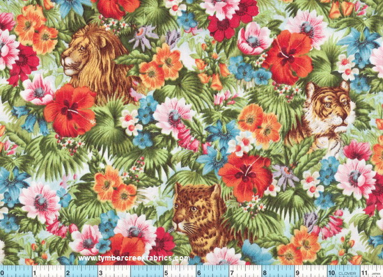 Safari Jungle Wildflowers